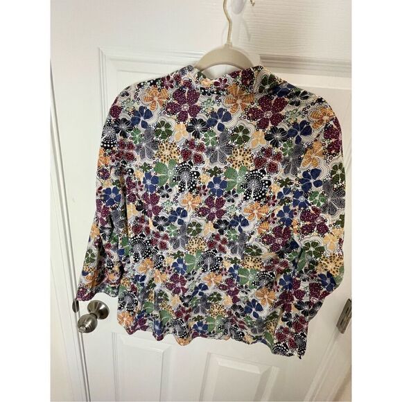 CJ Banks women’s blouse size X 14W button up - Picture 2 of 6